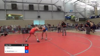 97 kg Consi Of 16 #2 - Trent Allen, Compound Wrestling vs Gehrig Hutchison, Gannon University