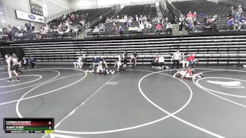 160 lbs Champ. Round 1 - Camden Eckhardt, Maple Mountain High School vs Sunny Fager, Layton High School