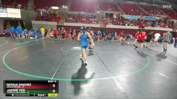 165 lbs Quarters & 1st Wb (16 Team) - Xazanya Gonzalez, Amarillo Palo Duro vs Yuliana Sanchez, Dallas Wilson