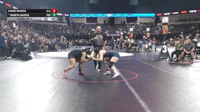 155 lbs Consi Of 4 - Andie Munoz, La Quinta/La Quinta (SS) vs Samya Bazile, Pacifica/Oxnard (SS)