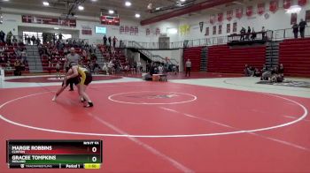 170 lbs Cons. Round 2 - Gracee Tompkins, Midland vs Margie Robbins, Clinton