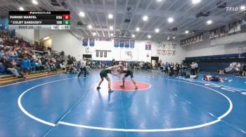 157 lbs Champ. Round 2 - Parker Marvel, Kelly Walsh vs Colby Sandusky, Torrington