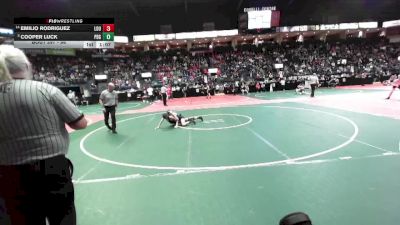 96 lbs Champ. Round 3 - Cooper Luck, PBG1 vs Emilio Rodriguez, LOU1