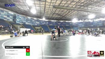 100 lbs Semifinal - Jack Langner, MWC Wrestling Academy, NE vs Roman Fonseca, Daniel Cormier Wrestling Club