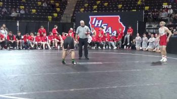 157 lbs Quarterfinal - Caleb Amsden, Dowling Catholic vs Cole Hemmingsen, Dallas Center-Grimes