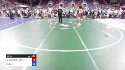 157 lbs Cons 64 #2 - Johan Alcantara Lund, MN vs Mason Day, IN