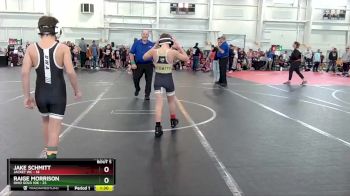 76 lbs Round 3 (4 Team) - Raige Morrison, Ohio Gold 10K vs Jake Schmitt, Jacket WC