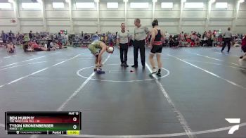 120 lbs Round 2 (6 Team) - Ben Murphy, The Wrestling Mill vs Tyson Kronenberger, Forge