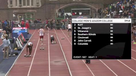 Men's 4x400m Relay Event 587, Finals