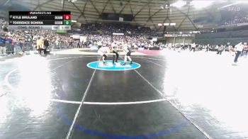 Boys 1B/2B 126 Cons. Round 1 - Torrence Bonina, Ocosta vs Kyle Bruland, Okanogan