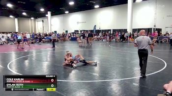 126 lbs Round 4 (8 Team) - Dylan Roth, Team STL Black vs Cole Karlin, Nebraska Heroes (B Team)