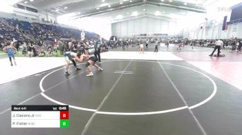 144 lbs Consi Of 16 #1 - Joshua Casiano Jr, Riverside Rascals vs Prestton Fisher, Bobcat WC
