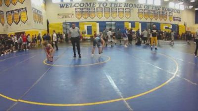 106 lbs Champ. Round 2 - Connor McMiller, Unattached vs James Judycki, St Johns Country Day