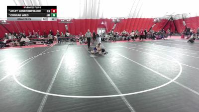 12U Boys - 74 lbs Quarters - Atley Gruenenfelder, RT Elite Wrestling vs Conrad Wied, Askren Wrestling Academy
