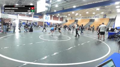 109-117 lbs Round 2 - Rowan Faust, Wrightwood Wrestling Club vs Olivia Davalos, Threshold Wrestling Club