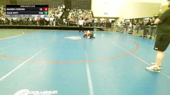93-J lbs Round Of 16 - Masen Corson, The Dungeon Wc vs Cale Witt, Team 209