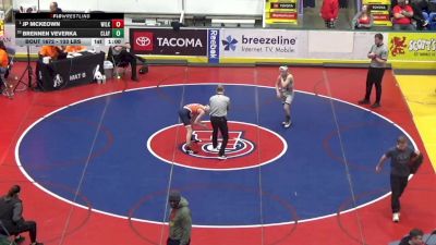 103 lbs Consi Of 8 #2 - Jp McKeown, Wilkes Barre vs Brennen Veverka, Claysburg Kimmel