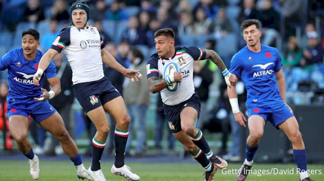 Two Changes, As Italy Names Team To Play England In Six Nations