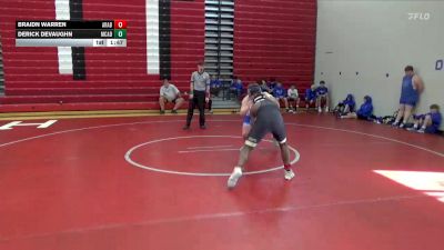 175 lbs Round 1 (3 Team) - Derick DeVaughn, Mcadory vs Braidn Warren, Arab