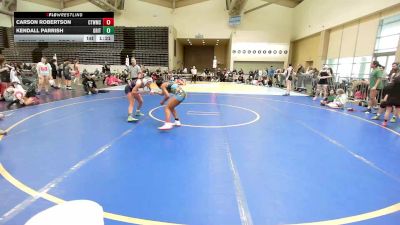 100 lbs Rr Rnd 5 - Carson Robertson, CT Whale Orca vs Kendall Parrish, Grit Mat Club Girls