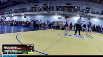 132 lbs Cons. Round 7 - Colin Mckelvey, Contenders Wrestling Academy vs Lincoln Cooper, Columbus East Wrestling Club