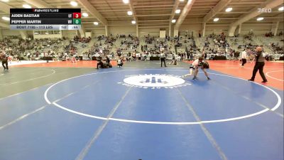 113 lbs Round Of 16 - Aiden Bastian, UT vs Pepper Martin, WV