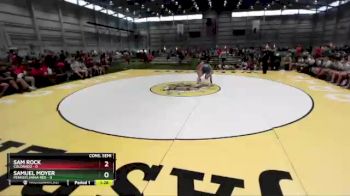 160 lbs 4th Wrestleback (16 Team) - Sam Rock, Colorado vs Samuel Moyer, Pennsylvania Red