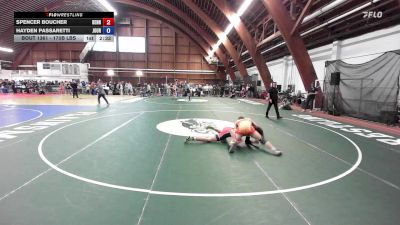 170B lbs Rr Rnd 3 - Spencer Boucher, Bennington Tristate Wrestling Club vs Hayden Passaretti, Journeymen