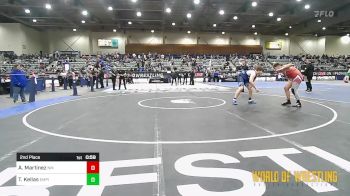 2nd Place - Andre Martinez, New Mexico vs Thomas Kellas, Empire Wrestling Academy