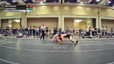 132 lbs Consi Of 32 #2 - Aisea Soriano, Too Much Mana vs Tyler Franco, Bonita HS