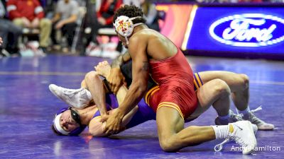 Iowa State's David Carr will wrestle for an NCAA title at 165lbs