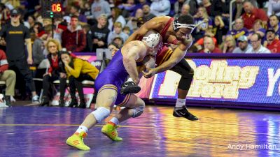 184 lbs - Marcus Coleman, Iowa State vs Parker Keckeisen, Northern Iowa