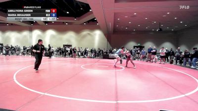 155 lbs Champ. Round 3 - Amillyiona Green, Pennsylvania vs Maria Imhauser, New Jersey