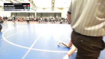 131 lbs Rr Rnd 2 - Tino Cerrone, Mat Assassins Black - MSE vs Sean Rowland, ICWL Bruisers Club - MSE