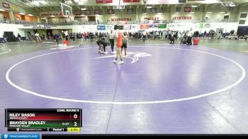 125 lbs Cons. Round 5 - Riley Siason, Menlo (Calif.) vs Brayden Bradley, Missouri Valley