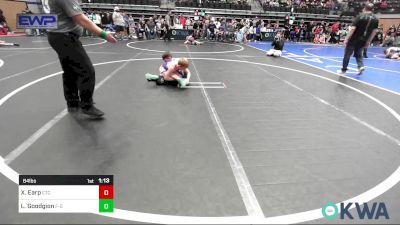 84 lbs Quarterfinal - Xander Earp, Chandler Takedown Club vs Landon Goodgion, F-5 Grappling