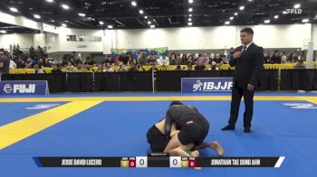 Jonathan Tae Sung Ahn vs Jesse David Lucero 2025 World IBJJF Jiu-Jitsu No-Gi Championship