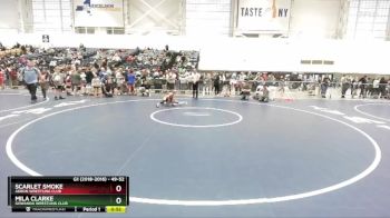 49-52 lbs Round 3 - Mila Clarke, Gowanda Wrestling Club vs Scarlet Smoke, Akron Wrestling Club