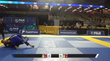 Jacob Alan Hall vs Gabriel Fernandes Britto 2025 Pan Jiu Jitsu IBJJF Championship