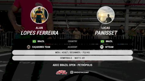 Alan Lopes Ferreira vs Lucas Panisset 2025 ADCC Petropolis Open