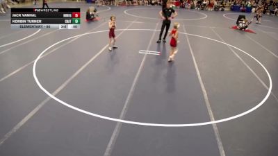 Elementary - 64 lbs Alex VanHal, NRHEG vs Cooper Eisenman, Chatfield