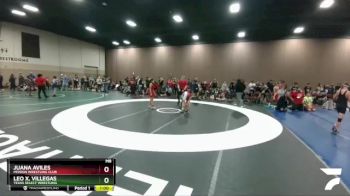 100-102 lbs Round 2 - Leo X. Villegas, Texas Select Wrestling vs Juana Aviles, Mission Wrestling Club