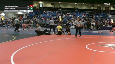 126 lbs Consi Of 64 #1 - Nathan Morales, MA vs Dante Giusti, MA