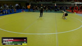 130 lbs Quarterfinals (8 Team) - Warren Michel, Westfield vs Nolan Grund, Hutchinson