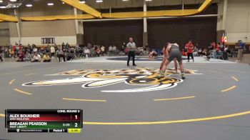 157 lbs Cons. Round 3 - Breagan Pearson, West Liberty vs Alex Boukheir, Ohio Wesleyan