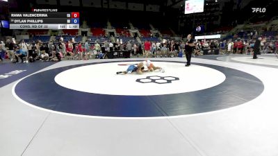 100 lbs Cons. Rd Of 32 - Rama Valencerina, CA vs Dylan Phillips, MI