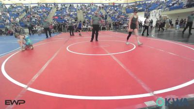97 lbs Rr Rnd 3 - Paisley Heflin, Northeast Take Down Club vs Payten Garcia, Tonkawa Takedown Club
