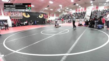 110 lbs Champ. Round 2 - Trinity Haro, Cathedral City vs Skyy Vollan, Hamilton