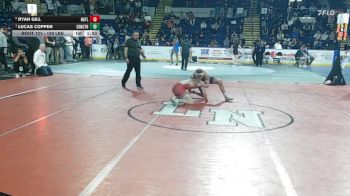120 lbs Quarterfinal - Ryan Gill, North Attleborough vs Lucas Copper, Central Catholic