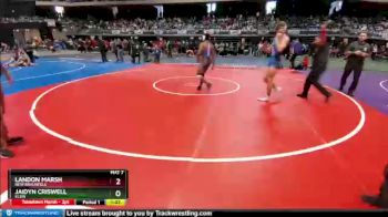 6 lbs Quarterfinal - Jaidyn Criswell, Klein vs Landon Marsh, New Braunfels